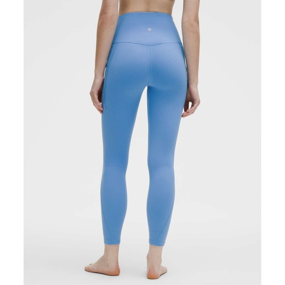 Lululemon‎ Align High-Rise Pant with Pockets 25" in Pool Party Blue Size 4